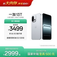 一加 13T 16GB+512GB 晨雾灰 oppo 性能超强小直屏 骁龙 8 至尊版 6260mAh电池 智能游戏手机 国家补贴