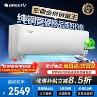 格力空调挂机天仪pro1.5匹/1p 新一级能效 变频冷暖两用 净菌自清洁壁挂式 家电以旧换新优惠补贴 天仪 一级能效 大1匹 适用面积约10-15㎡