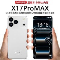 乐视TVX17ProMax 全新Ai智能手机八核超薄大屏游戏电竞安卓百元学生老年专用可用5G卡长续航 白色