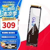 七彩虹(Colorful) M.2 NVMe PCIe3.0 PCIE4.0 SSD台式机笔记本固态硬盘 PCIe3.0丨CN600 256G PRO进阶版