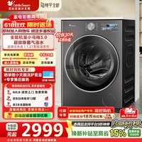 小天鹅（LittleSwan）小乌梅3.0洗衣机滚筒全自动10公斤纯平全嵌大筒径超薄内衣超微净泡1.21洗净比家电补贴 TG10VE40 滚筒单洗
