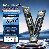 TANLR 探路人512GB SSD固态硬盘NVMe协议 M.2接口 精选TLC颗粒 一体机台式机笔记本电脑硬盘配件 金刃TN350