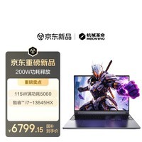 机械革命极光X 2026 酷睿i7HX 游戏本笔记本电脑(i7-13645HX 16G 512G RTX5060 2.5K屏 180Hz 灰)