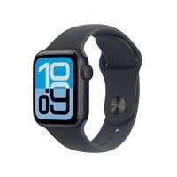 Apple/苹果WatchSE3智能手表GPS款40毫米午夜色铝金属表壳午夜色运动型表带S/M-联通补贴
