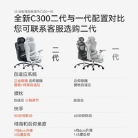 西昊C300一代 人体工学椅电脑椅办公电竞椅子人工力学座椅 6D仿生扶手