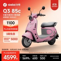 九号（Ninebot）电动车2025款 Q3 85c 蛋仔派对联名款 电动摩托车 智能智驾 长续航电摩 【门店自提】 到门店选颜色