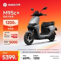 九号（Ninebot）电动摩托车远航家M95c+全速真续航铅酸【门店自提】 到门店选颜色