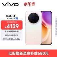 vivo X300  12GB+256GB 幸运彩 【地方补贴专享版】蔡司2亿超级主摄 蔡司APO超级长焦 拍照 AI手机