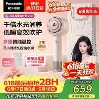 松下(Panasonic)【七夕礼物】花芯2.0高速护发吹风机家用不伤发速干电吹风生日礼物礼盒款EH-JNW61