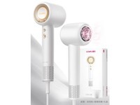 康夫(CONFU)高速护发吹风机50亿等离子家用大功率大风力速干 生日礼物送女友 电吹风筒F9Pro白