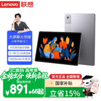 联想平板12.1英寸pad 2025新品2.5K护眼大屏学生学习网课平板电脑便携游戏影音长续 卷云灰 8G+128G