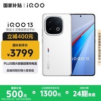 iQOO 13 【国家补贴】16GB+512GB 传奇版 骁龙8至尊版 2K护眼屏 120W快充长续航 5G电竞手机