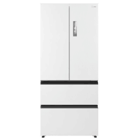 美的（Midea）M60机皇550法式四开门冰箱523L大容量超薄嵌入式双系统2.0除菌制冰白MR-550WUFIPZE国家补贴