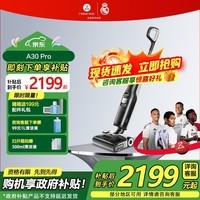 石头（roborock）A30 Pro 2.0洗地机 0缠毛超薄180°平躺 AI智驾助力 智能投放家用吸拖洗一体手持吸尘器电动拖把 【Top热卖】A30 Pro