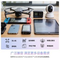 闪迪(SanDisk)创作者 闪迪内存卡TF卡 行车记录仪运动相机无人机监控存储卡 运动相机pocket3内存卡 V30极速粉卡 256GB 官方标配