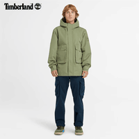 添柏岚(Timberland)官方男装冲锋衣外套新款户休闲防水夹克|A2PD8 A2PD8590/卡塞尔绿色 L