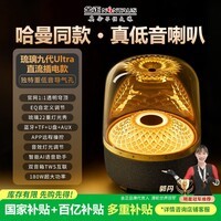 金正【官方国补正品琉璃9代】新款大哈曼无线蓝牙琉璃音响华强北柏林之声AI智能电脑音箱低音炮 【琉璃九代Ultra顶配版+低音导气孔】直流插电版