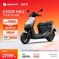 九号(Ninebot)电动车E300P MK2 智能电动摩托车 高性能长续航电摩【门店自提】 到门店选颜色