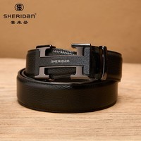 喜来登Sheridan 新款男士腰带 礼盒装 头层牛皮 商务休闲中青年送礼礼物 NL260358S