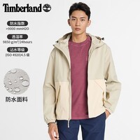 添柏岚(Timberland)官方男装冲锋衣外套秋冬新款户外防水防风|A69PU A69PUA0I/浅米色 L