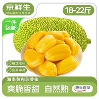 京鲜生 海南菠萝蜜 18-22斤 净重18斤 生鲜水果 源头直发