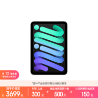 Apple/苹果 iPad mini (A17 Pro) 8.3英寸 平板电脑(256G WLAN版/mini7/MXNA3CH/A)深空灰色