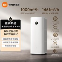 米家小米空气净化器6Pro 新升级双芯架构大空间除菌除醛母婴级家用除甲醛净 空气净化器6 Pro