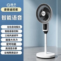 夏季2026新款空气循环家用静音落地台立两用式日风用扇 空气循环扇【语音款+左右摇头】