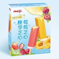 明治桃李芝心味雪糕、草莓芝心味雪糕 48g*10支