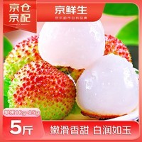 京鲜生海南妃子笑荔枝【大果】  净重5斤  单果18-25g  生鲜水果