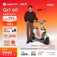 九号（Ninebot）【新国标电自新品】九号电动自行车Qz1 60智能代步9号电瓶车【门店自提】 到门店选颜色