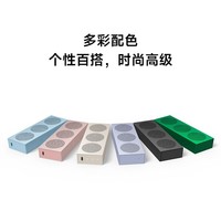 小米（MI）Xiaomi 随身蓝牙音箱 钛金属色 轻薄便携桌面蓝牙音响 小米17发布会户外音箱 超薄防尘防水NFC