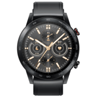 荣耀（HONOR）GS 3T 曜石黑 智能手表 睡眠心率监测 科学睡眠服务 跑步陪练 超长续航 男表 女表 黑色氟橡胶表带