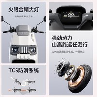 爱玛(AIMA)【门店自提】A5PRO大电池长续航新款电动车高速智能电动摩托车 到店选色提车