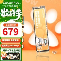 七彩虹（Colorful）PCIe4.0 M.2 NVMe固态硬盘 CN700/ME700橘影橙 橘猫 台式笔记本SSD 长江存储颗粒 ME700 512G Pro定制款【TLC颗粒】 旗舰款-PCIe4.0*4