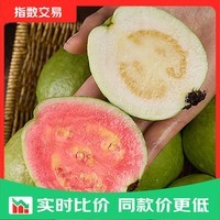 红心白心双拼芭乐新鲜现摘软心软糯香甜番石榴当季水果 3斤双拼红白心芭乐【肉厚彪美，个个甄选】净重2.7斤