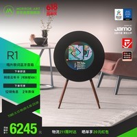 MORRORART R1唱片歌词音箱无线蓝牙家用音响黑胶悬浮字幕客厅卧室网易云音乐联名生日礼物国家补贴 经典黑