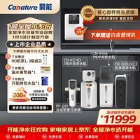 开能全屋净水器净水机反渗透家用直饮机中央软水机套装净水大流量家用净水机套餐组合全屋净水系统 云麟全屋水系统（轻奢小户型1吨级）
