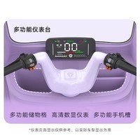 雅迪【门店自提】电动三轮车 CL13 家用代步防雨防晒大空间电动车 颜色到店自选