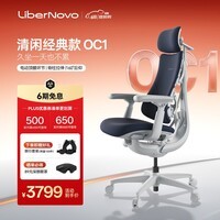 清闲LiberNovo Omni动态人机工学椅人体电脑办公清闲星舰椅48cm加长版