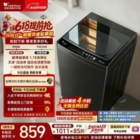 小天鹅（LittleSwan）【价保618】波轮洗衣机小型全自动家用 10KG TB10V27T 一级能效 以旧换新 京东自营 宿舍租房神器