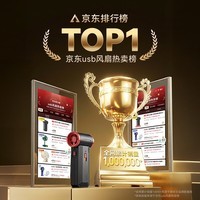 摩米士（MOMAX）暴力风扇涡轮增压大功率手持风扇强力吹风机吹雪神器车载洗车用吹水吹灰除尘小型暴力无刷电机风扇