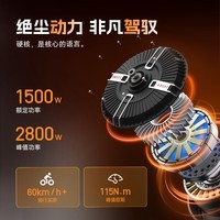 雅迪电动摩托车 灵眼01高速智能质感电动车DIY男女通勤外卖大动力超长续航石墨烯铅酸电池电摩 白