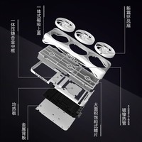 影驰 GeForce RTX 5080 星曜 NOX OC 16G GDDR7 DLSS 4 电竞游戏设计剪辑AI电脑镜面显卡