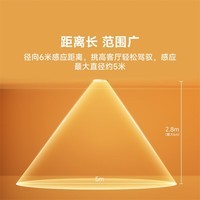 领普人体存在传感器 米家智能联动 毫米波雷达感应人在灯不灭 顶装版(75mm孔径)