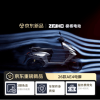 ZEEHO极核电动【26新款AE4 Pro2/Pro2+】高性能电摩电动车踏板电动车  AE4Pro2+(颜色到店选)