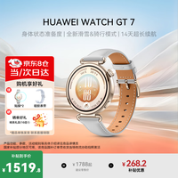 华为WATCH GT 7 智能运动健康手表 全新滑雪&骑行模式 14天超长续航 身体状态准备度 GT6升级 41mm小表 月影灰