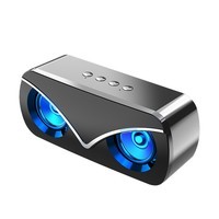 赛达SADA无线蓝牙音箱重低音炮大音量迷你小便携车载插卡U盘收音机家用户外迷你小音响手机V6 