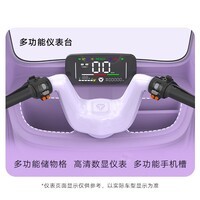 雅迪【门店自提】电动三轮车 CL13 家用代步防雨防晒大空间电动车 颜色到店自选