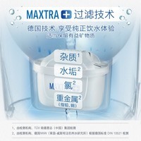 碧然德（BRITA） 家用滤水壶 净水壶滤芯 Maxtra 多效滤芯 6枚装
